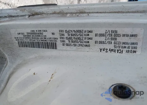 2016 Ram Promaster City Tradesman из США, поврежденный, VIN ZFBERFAT6G6B60405